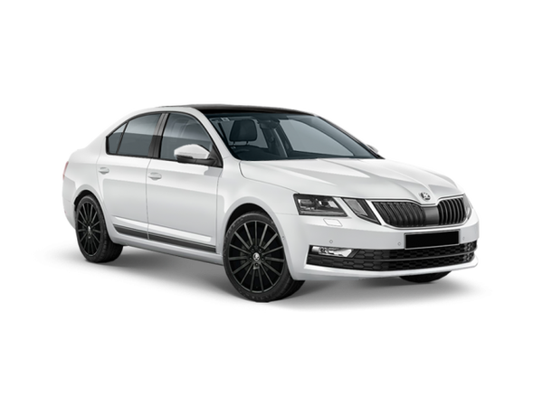 Skoda Octavia Цвет: Белый Pure с черной крышей