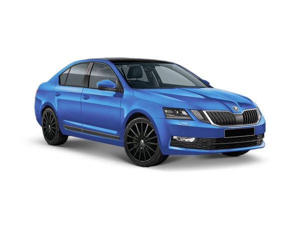 Skoda Octavia Цвет: Reef Blue Metallic Deep Black Pearlescent
