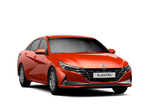 Hyundai Elantra Новая Цвет: Lava Orange
